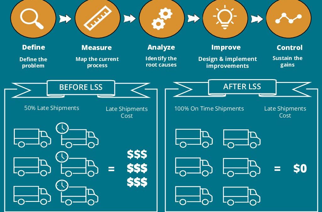 Benefits of Lean Six Sigma Infographic | Lean Possibilities