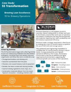 Blindman 5S Transformation Case Study | Lean Possibilities